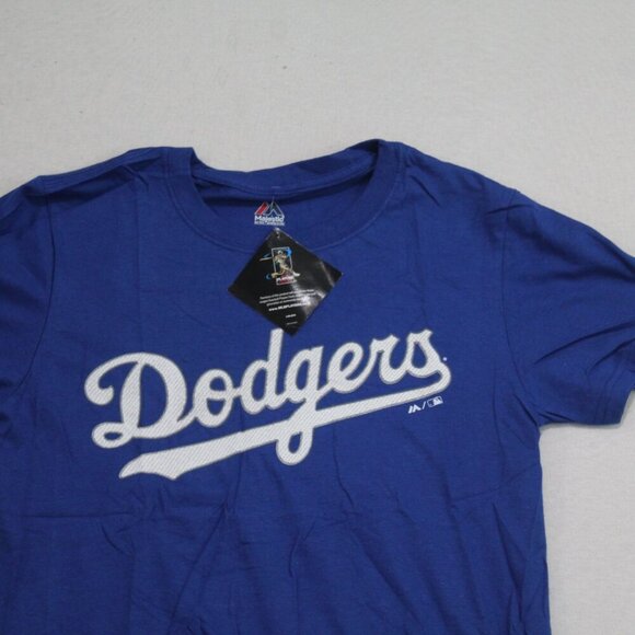 Majestic Men Blue Tee Shirt Los Angeles Dodgers Men 99 Ryu Size Small - Picture 6 of 10